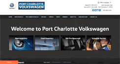 Desktop Screenshot of charlottevw.com